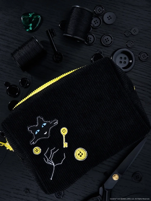 BEAUTY CREATIONS X CORALINE - THREADFUL COSMETIC BAG
