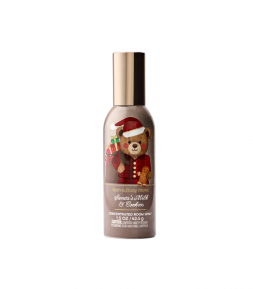 BATH & BODY WORKS -SANTA'S MILK & COOKIES CONCENTRATED ROOM SPRAY