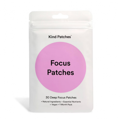 KIND PATCHES- FOCUS DIETARY SUPPLEMENT PATCHES - 30CT