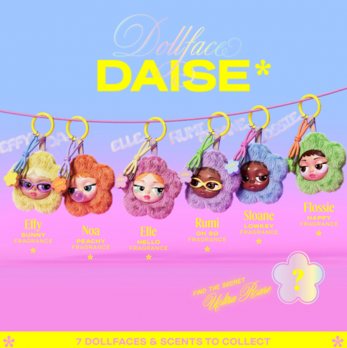 DAISE- BLIND BOX MYSTERY DOLLFACE CHARM & MINI SOLID FRAGRANCE