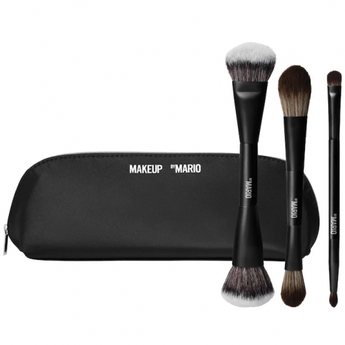 MAKEUP BY MARIO- MARIO'S FACE AND EYE TRIO COSMETIC BRUSH SET