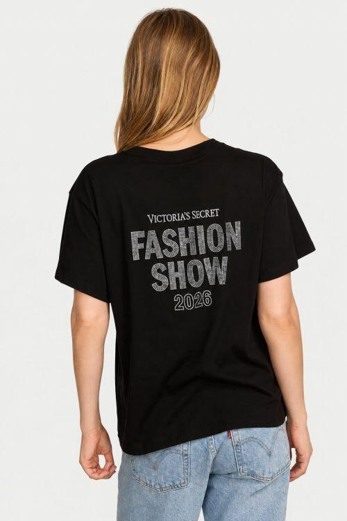 VICTORIA'S SECRET FASHION SHOW  - 100% COTTON OVERSIZED TEE
