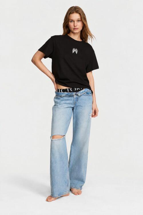 VICTORIA'S SECRET FASHION SHOW  - 100% COTTON OVERSIZED TEE