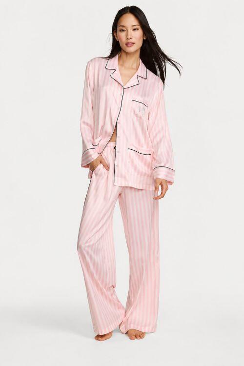 VICTORIA?S SECRET FASHION SHOW - SIGNATURE SATIN LONG PAJAMA SET