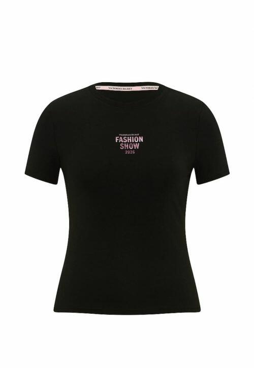 VICTORIA'S FASHION SHOW - STRETCH COTTON FITTED TEE