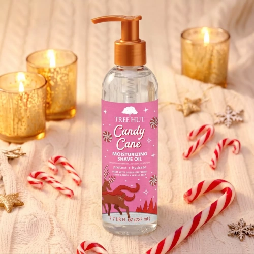 TREE HUT - CANDY CANE MOISTURIZING SHAVE OIL