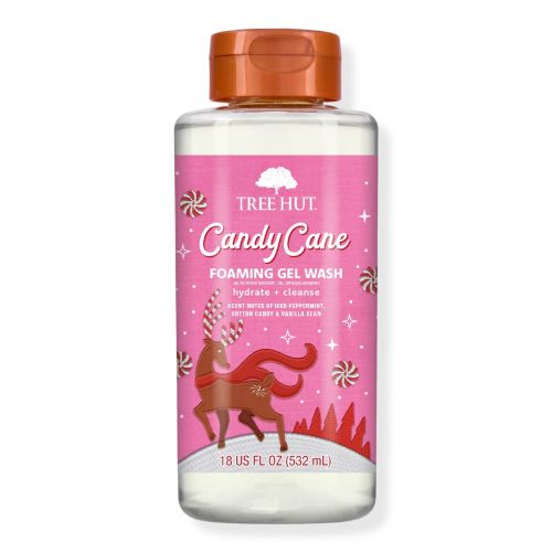 TREE HUT - CANDY CANE FOAMING GEL WASH