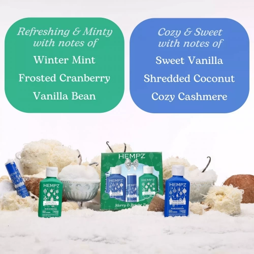 HEMPZ- LIMITED EDITION MERRY & BRIGHT TRIO
