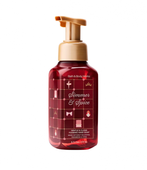 BATH & BODY WORKS-  SIMMER & SPICE FOAMING HAND SOAP