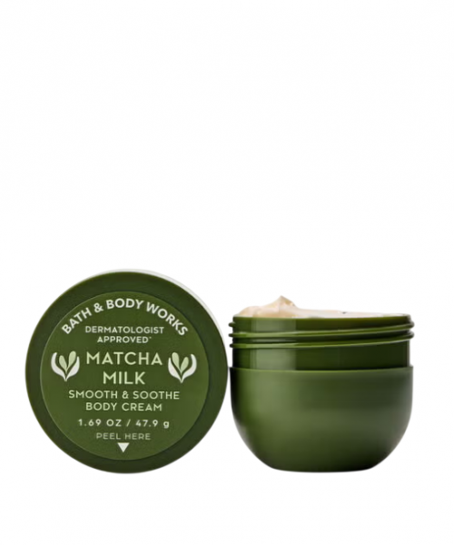 BATH & BODY WORKS- MATCHA MILK TRAVEL SIZE BODY CREAM