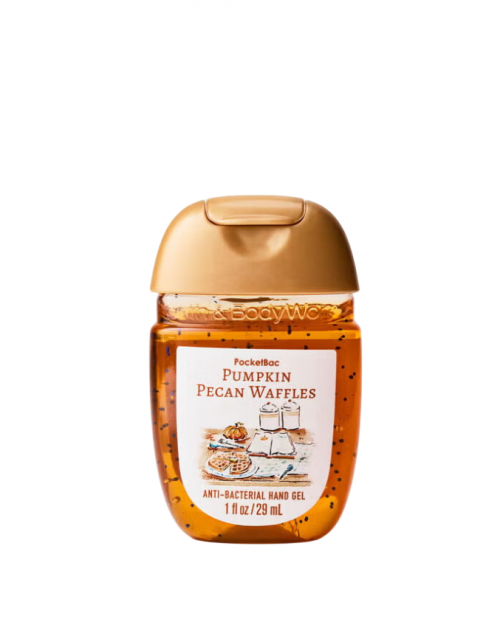 BATH & BODY WORKS- PUMPKIN PECAN WAFFLES POCKETBAC HAND SANITIZER