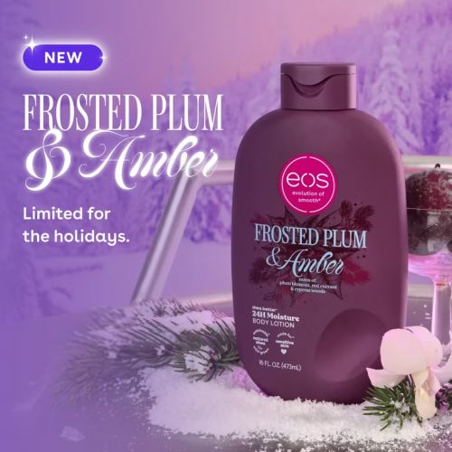 EOS FROSTED PLUM & AMBER BODY LOTION