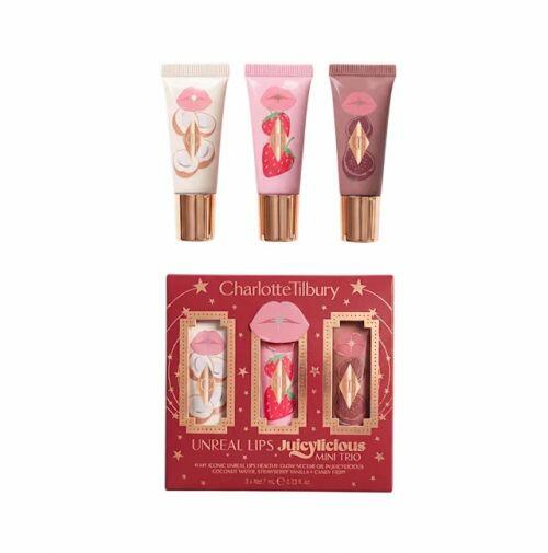 CHARLOTTE TILBURY- UNREAL LIPS JUICYLICIOUS MINI TRIO