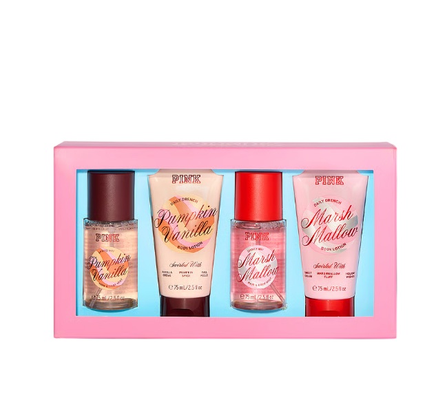 PINK HOLIDAY- SWEET TREATS MINI BODY CARE GIFT SET