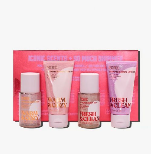 PINK HOLIDAY- THE GLITTER GIRLIES MINI SHIMMER GIFT SET