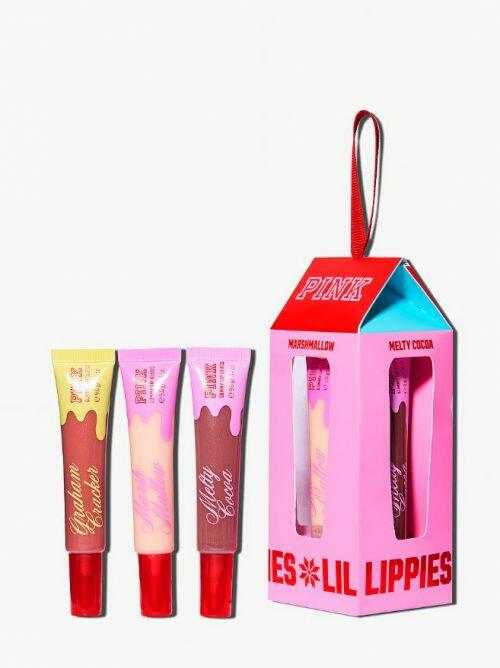 PINK HOLIDAY- LIL LIPPIES HOLIDAY EXCLUSIVE GUMMY LIP GLOSS GIFT SET