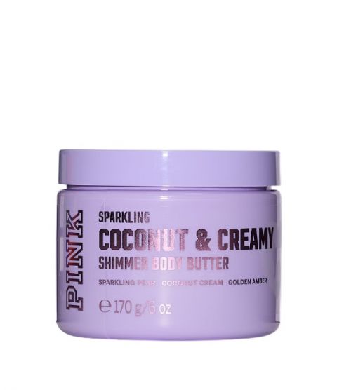 PINK- SPARKLING COCONUT & CREAMY SHIMMER BODY BUTTER