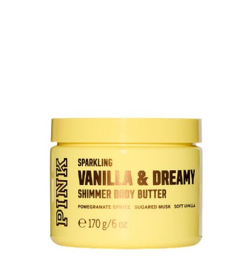 PINK- SPARKLING VANILLA & DREAMY SHIMMER BODY BUTTER