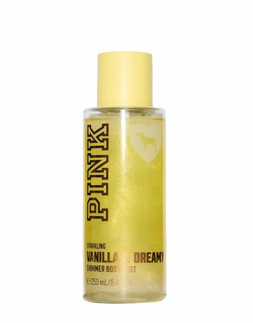 PINK- SPARKLING VANILLA & DREAMY SHIMMER BODY MIST