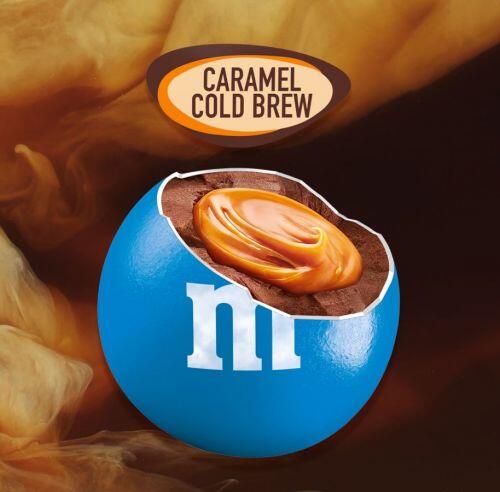 M&M'S CARAMEL COLD BREW CHOCOLATE CANDY, SHARING SIZE