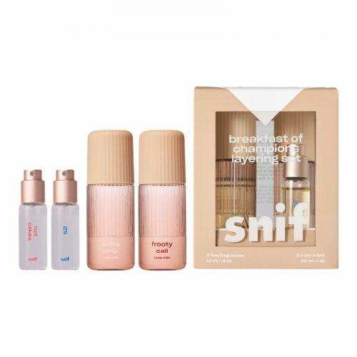 SNIF- BREAKFAST OF CHAMPIONS GIFT SET LAYERING BUNDLE