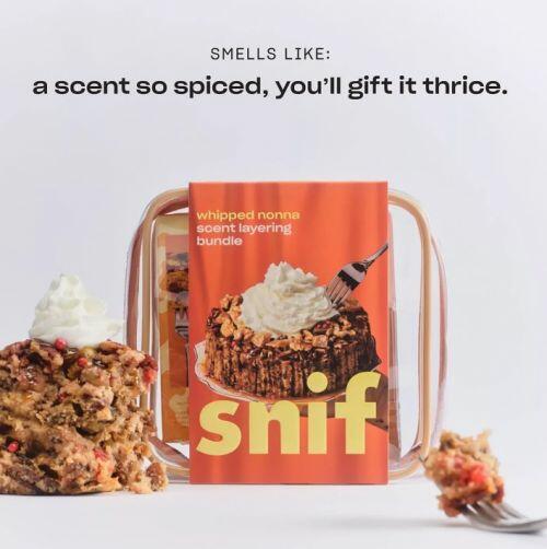 SNIF- WHIPPED NONNA GIFT SET LAYERING BUNDLE
