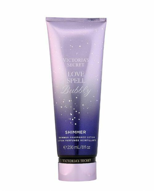 VICTORIA'S SECRET- LOVE SPELL BUBBLY SHIMMER FRAGRANCE LOTION