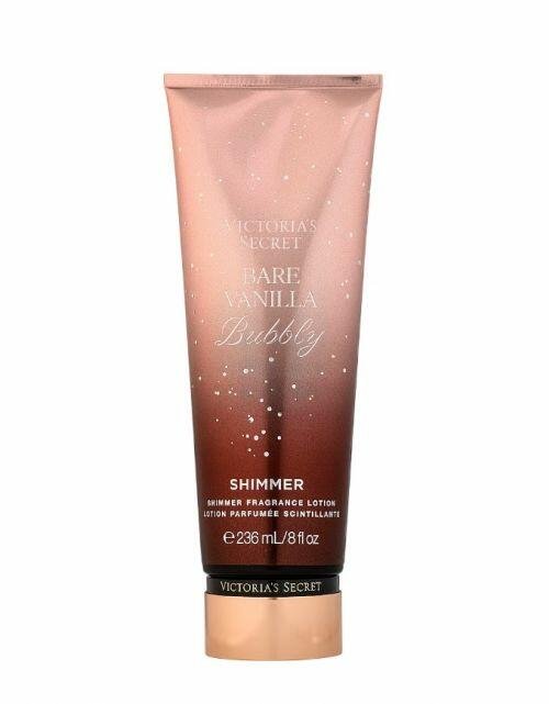 VICTORIA'S SECRET- BARE VANILLA BUBBLY SHIMMER FRAGRANCE LOTION