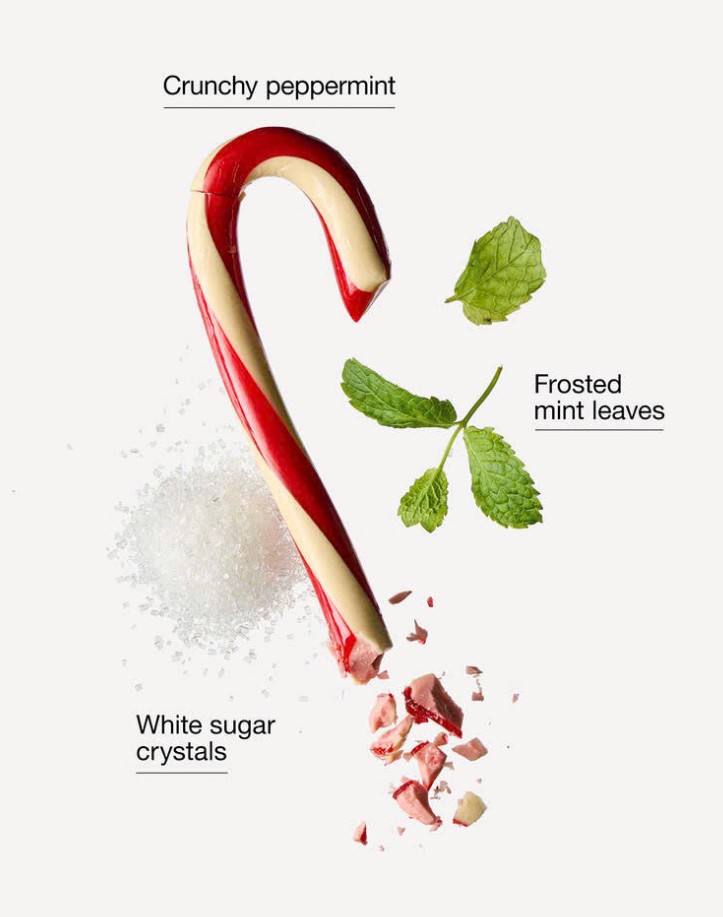 BATH & BODY WORKS -CRUSHED CANDY CANE CANDLE 411G