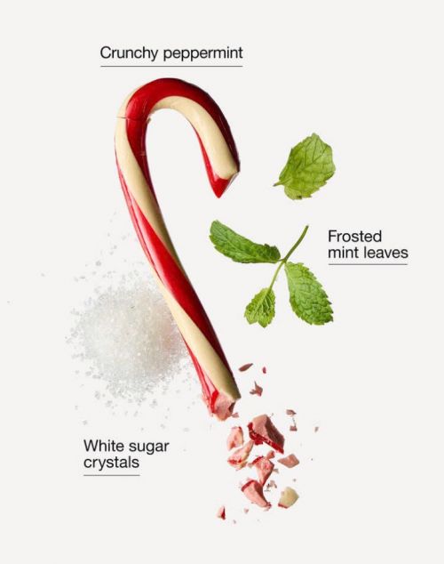 BATH & BODY WORKS -CRUSHED CANDY CANE CANDLE 411G