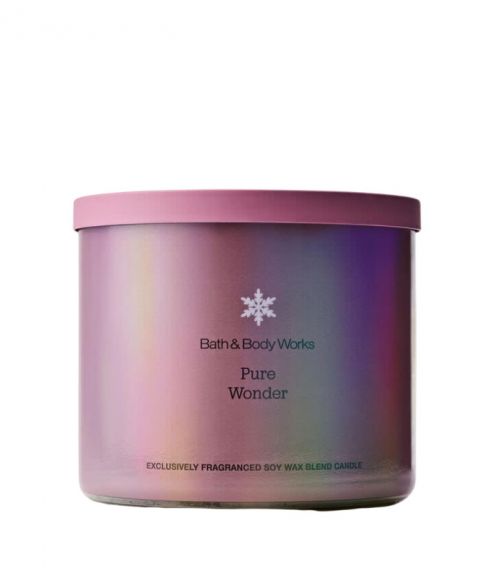 BATH & BODY WORKS - PURE WONDER CANDLE 411G