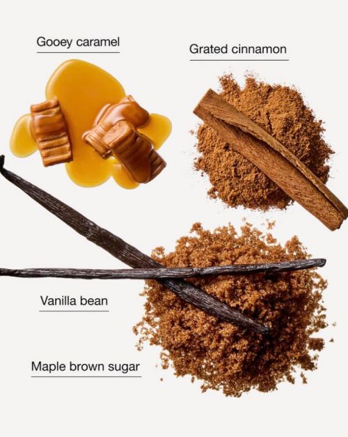 BATH & BODY WORKS - CINNAMON CARAMEL SWIRL CANDLE 411G