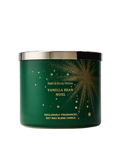 BATH & BODY WORKS - VANILLA BEAN NOEL CANDLE 411G