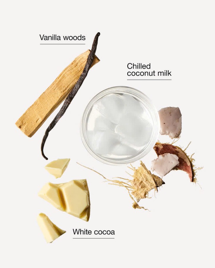 BATH & BODY WORKS - VANILLA COCOA FLURRIES CANDLE 411G