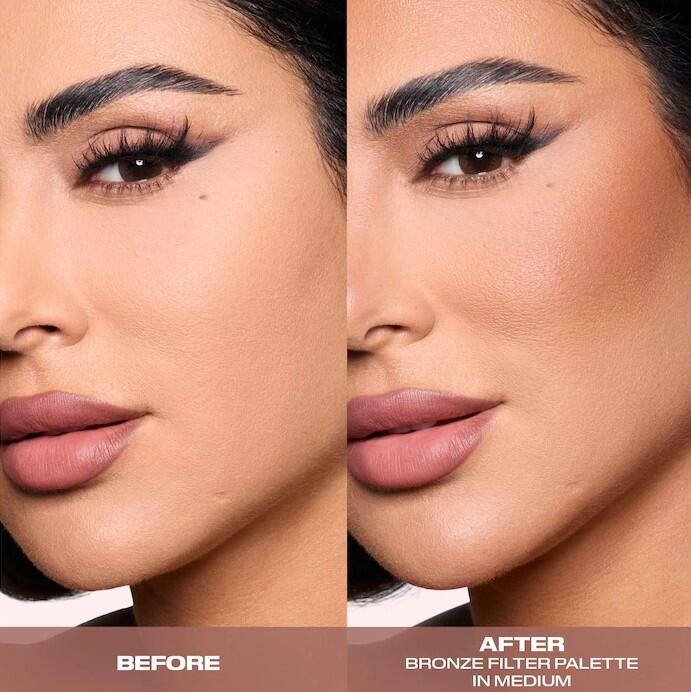 HUDA BEAUTY - BRONZE FILTER BRONZER AND CONTOUR PALETTE