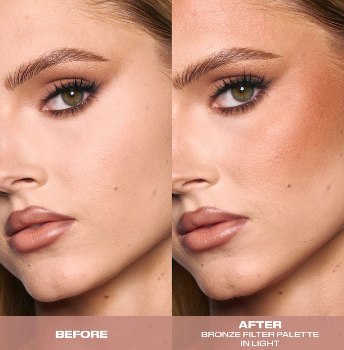 HUDA BEAUTY - BRONZE FILTER BRONZER AND CONTOUR PALETTE