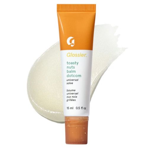 GLOSSIER - BALM DOTCOM LIP BALM AND SKIN SALVE - TOASTY NUTS