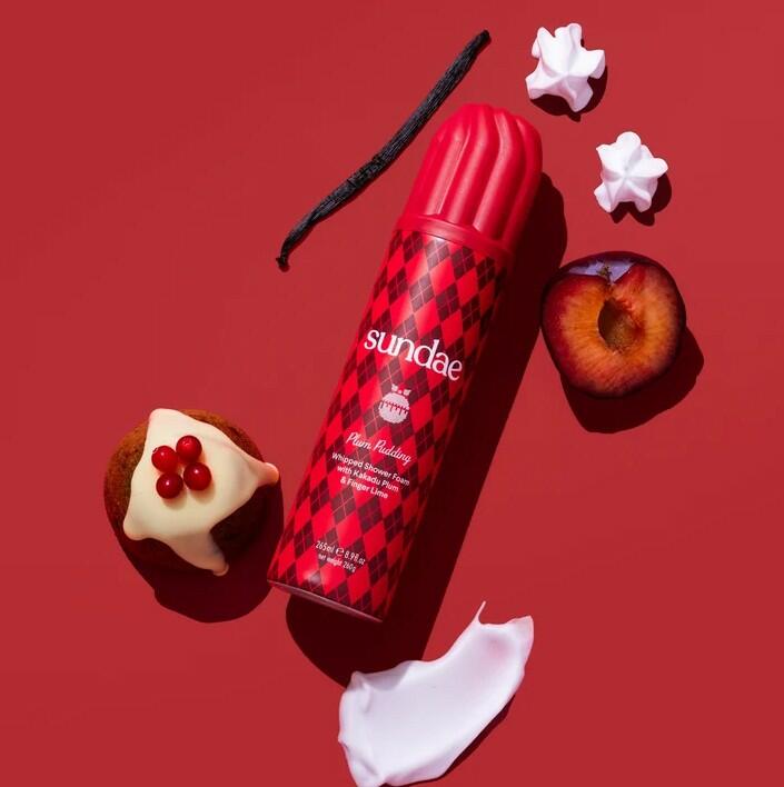 SUNDAE - PLUM PUDDING FOAMING BODY WASH