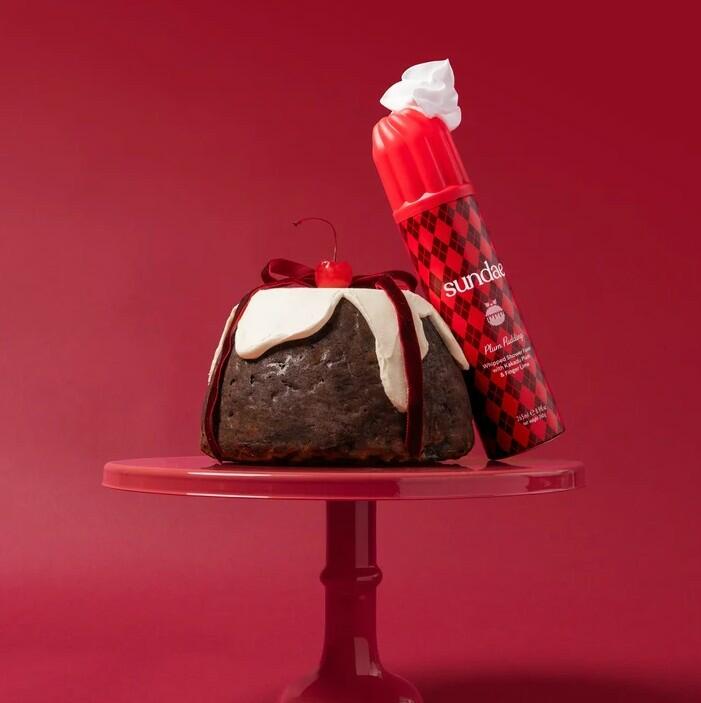 SUNDAE - PLUM PUDDING FOAMING BODY WASH