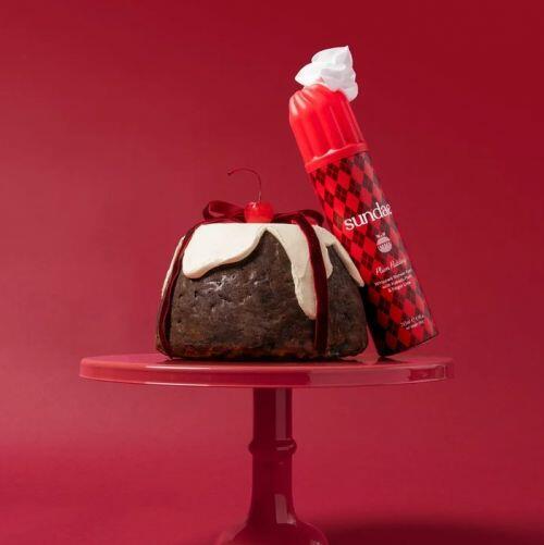 SUNDAE - PLUM PUDDING FOAMING BODY WASH