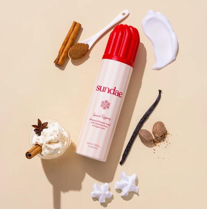 SUNDAE - SPICED EGGNOG FOAMING BODY WASH