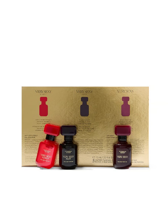 VICTORIA'S SECRET- 3-PIECE VERY SEXY MINI EAU DE PARFUM GIFT SET