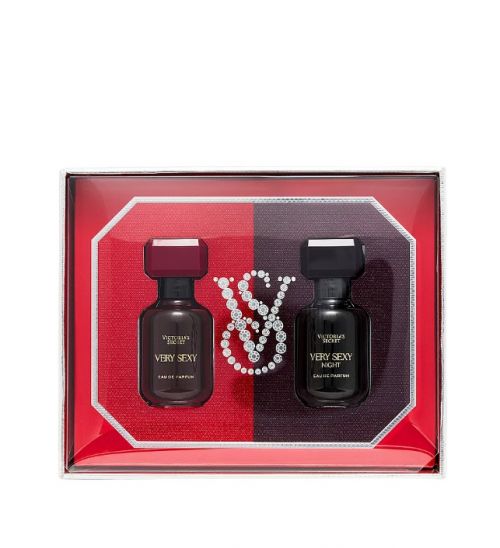 VICTORIA'S SECRET- 2-PIECE MINI & MERRY GIFT SET FT. TOP VERY SEXY EAU DE PARFUM