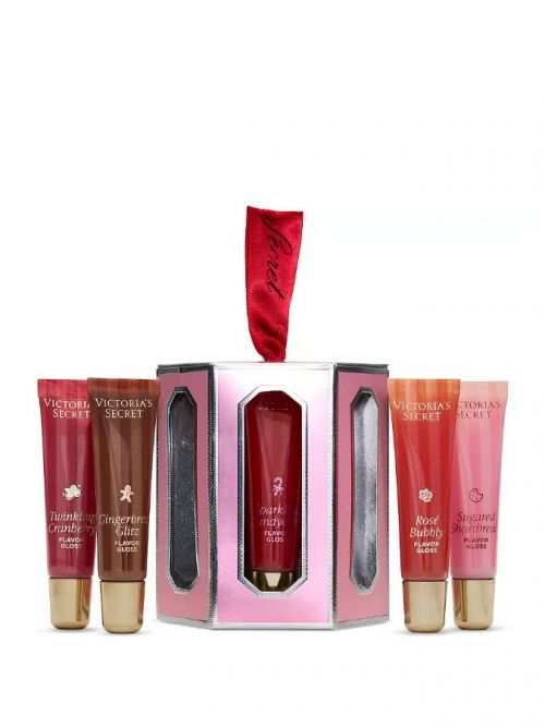 VICTORIA'S SECRET- 5-PIECE MISTLE GLOW GLOSS GIFT SET FT. ARCHIVED HOLIDAY FLAVORS Esta conversa está sendo útil até agora?