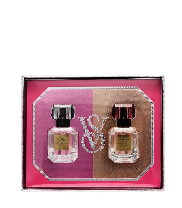 VICTORIA'S SECRET- 2-PIECE MINI AND MERRY GIFT SET FT. TOP BOMBSHELL EAU DE PARFUM