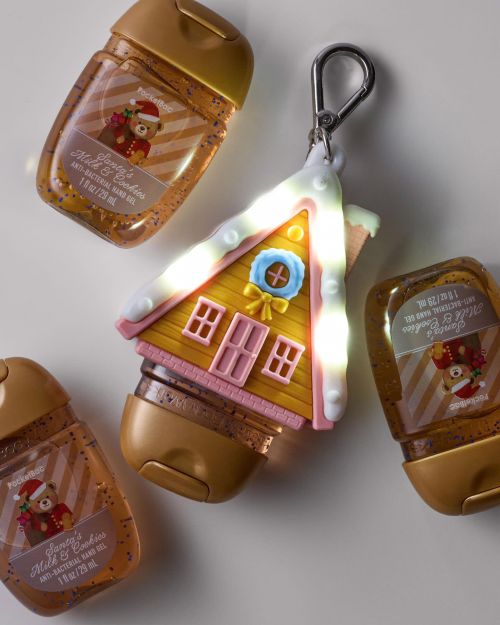 BATH & BODY WORKS - LIGHT UP WINTER CABIN POCKETBAC HOLDER