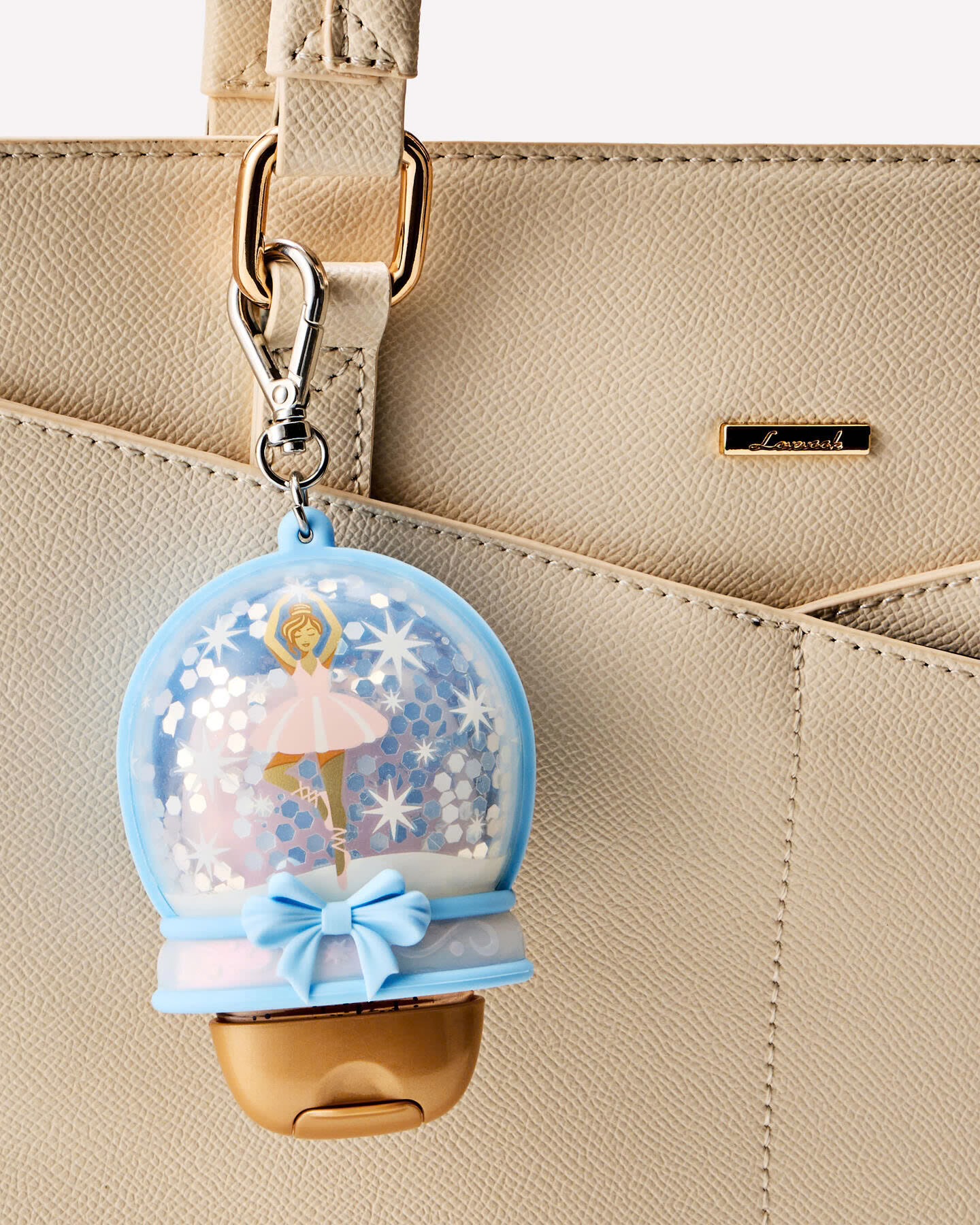 BATH & BODY WORKS - SNOW GLOBE POCKETBAC HOLDER