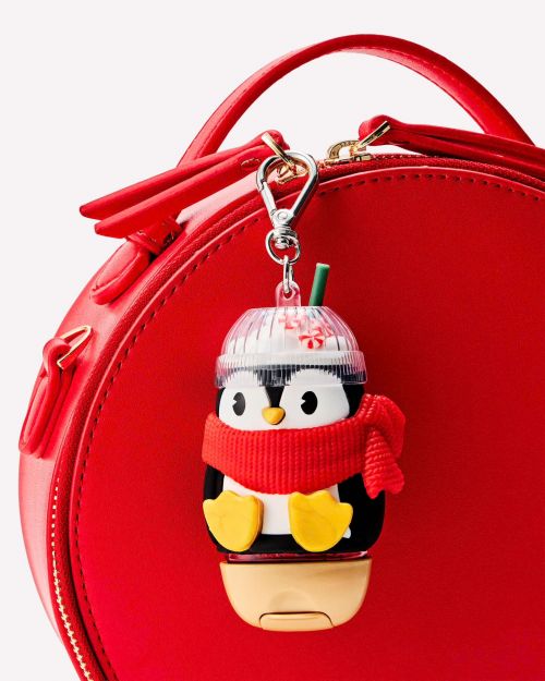 BATH & BODY WORKS - FESTIVE PENGUIN POCKETBAC HOLDER
