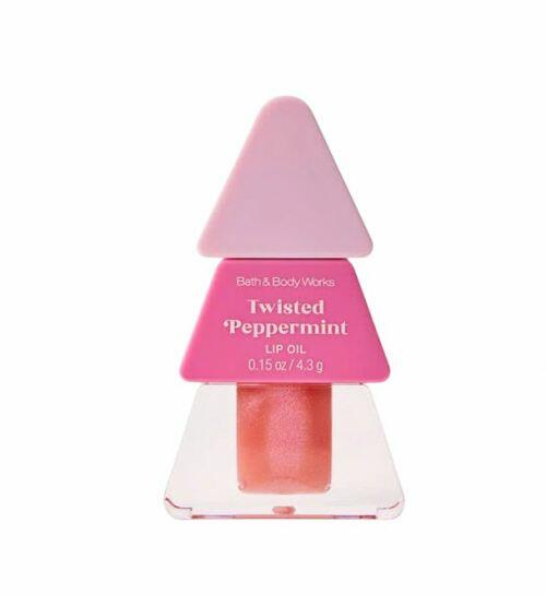 BATH & BODY WORKS - TWISTED PEPPERMINT LIP OIL