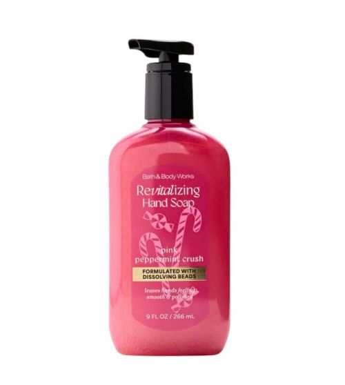 BATH & BODY WORKS - PINK PEPPERMINT CRUSH REVITALIZING HAND SOAP